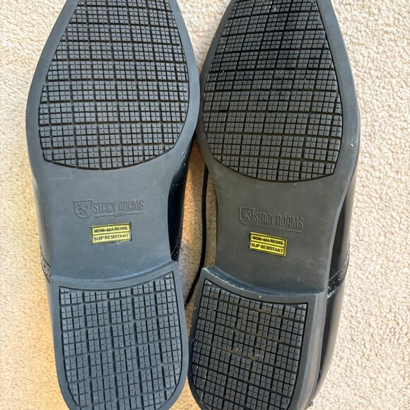 Stacy Adams Abbott Cap Toe Oxford Dress Shoes Black Leather Men's Size 13W - Picture 8 of 10